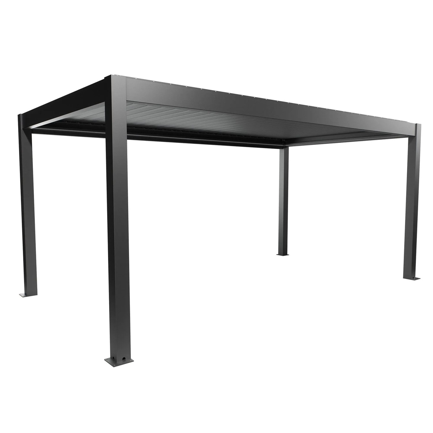 Biohort Pergola 5,5 m x 3 m ciemnoszara metaliczna