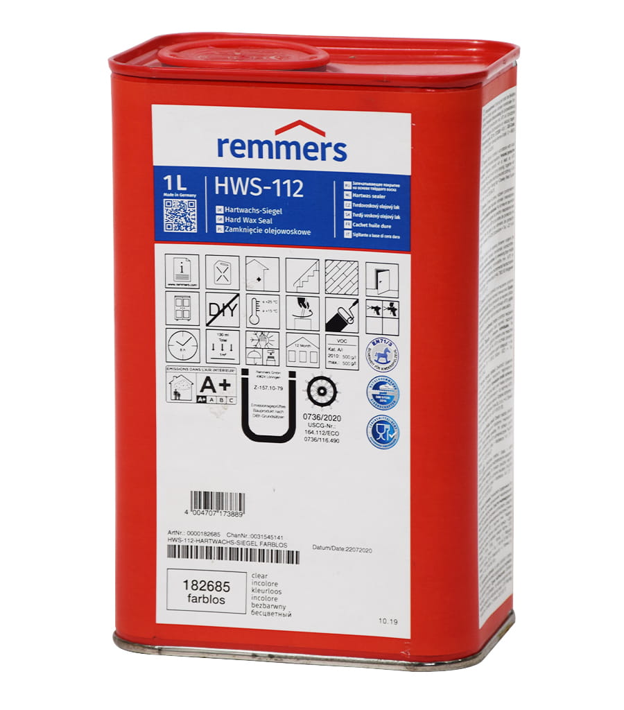REMMERS HWS-112 1L LAKIER WOSKOWY DO DREWNA MAT