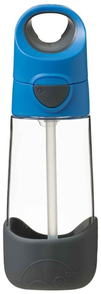 Bidon na wodę B.Box, ze słomką, tritan, 450ml, Blue Slate