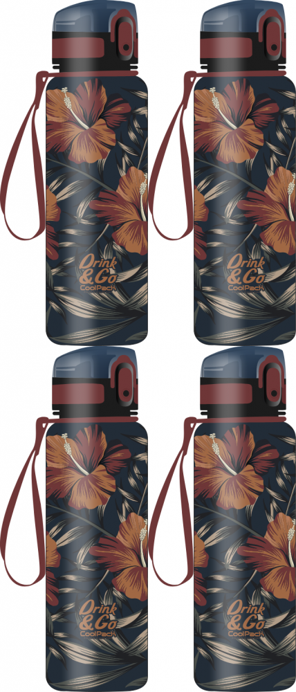 4x Bidon CoolPack Brisk, 600ml, Rio