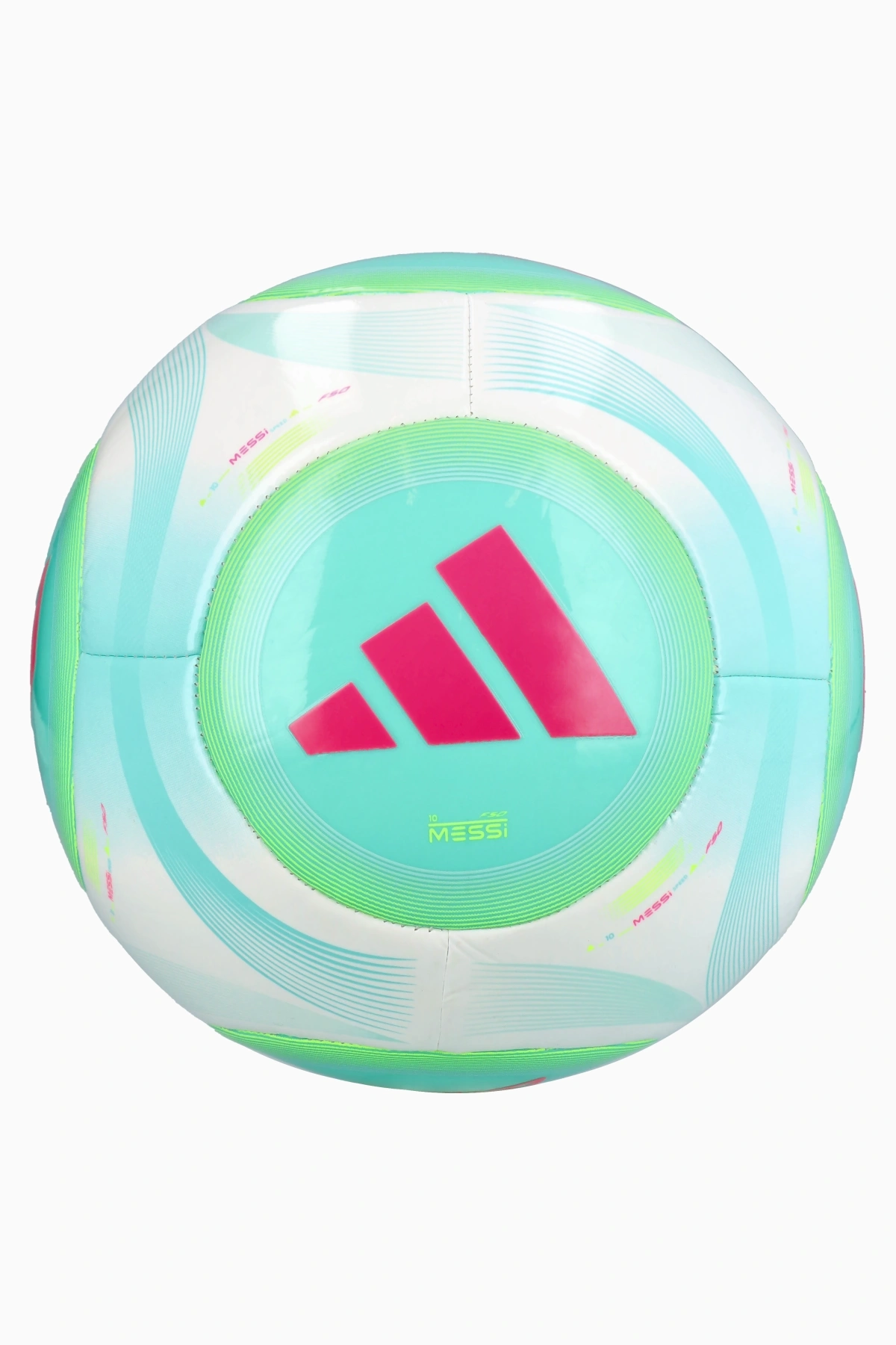 Piłka adidas Messi Club rozmiar 4 - Miętowy