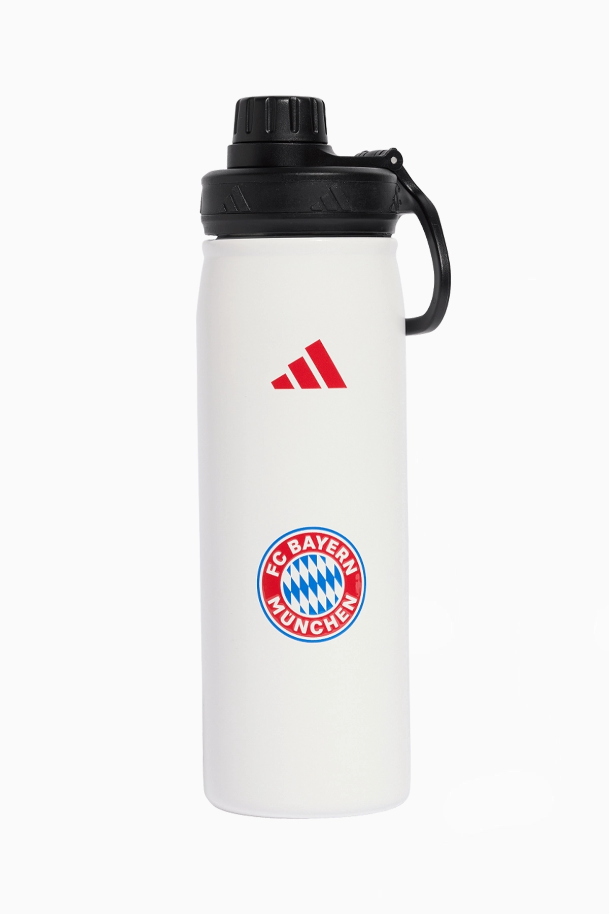 Bidon adidas FC Bayern 26/27 Metal - Biały