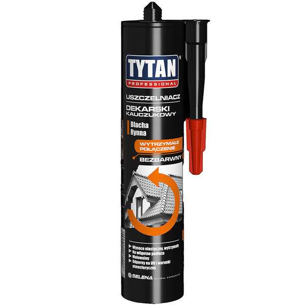 Uszczelniacz dekarski bezbarwny Tytan 280 ml