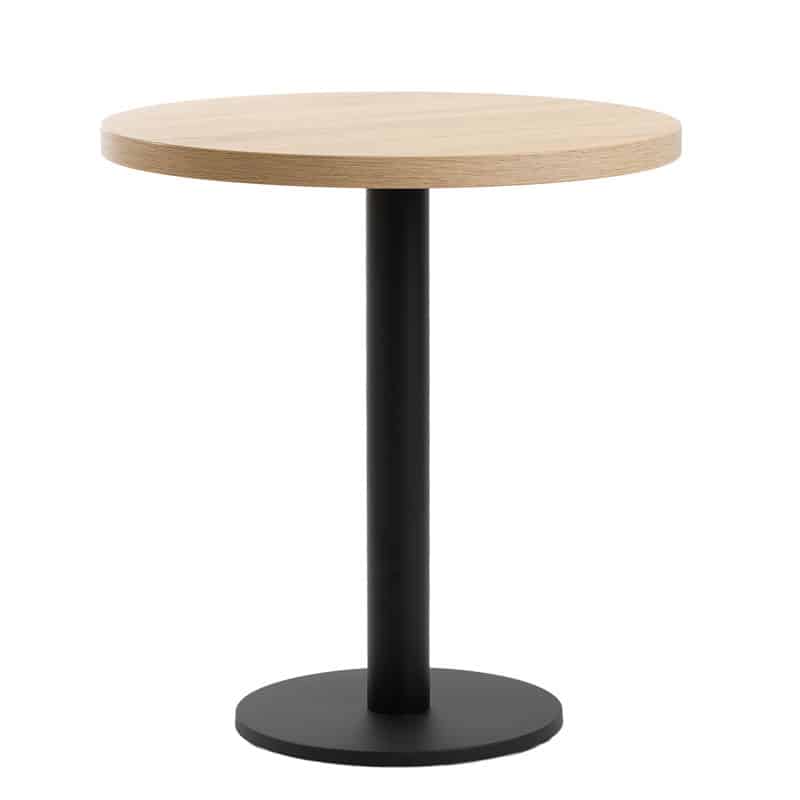 Stolik kawiarniany barowy okrągły ARP178 Fi68cm - dąb sonoma