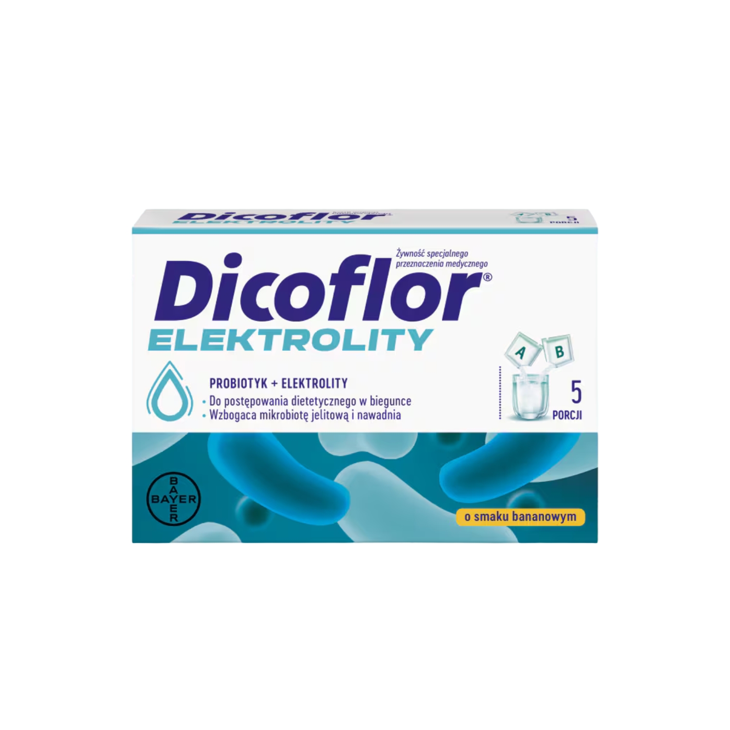 Dicoflor elektrolity, 10 saszetek (data ważności: 30.09.2026)