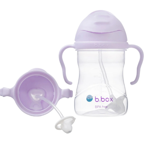 B.box - bidon ze słomką, gelato boysenberry, 240 ml