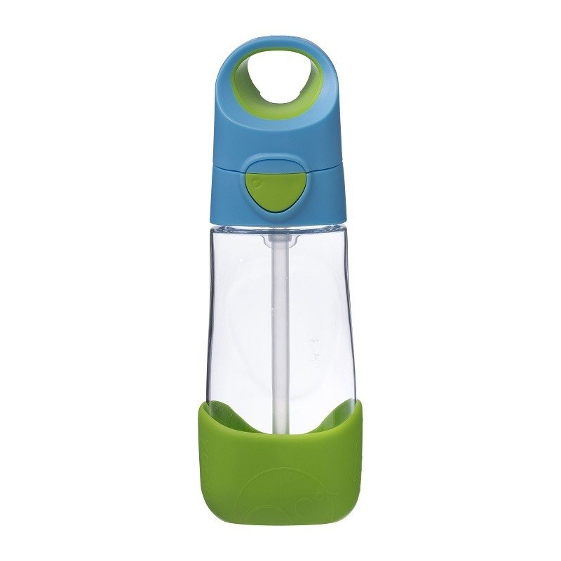 B.box - tritanowy bidon ze słomką, ocean breeze, 450 ml