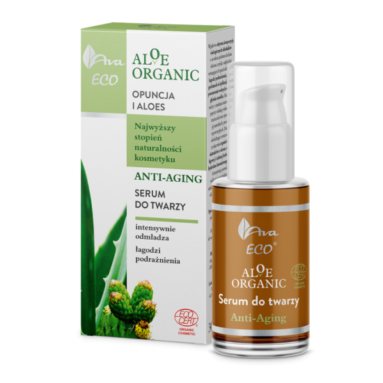Ava eco aloe organic - serum do twarzy anti-aging, 30 ml