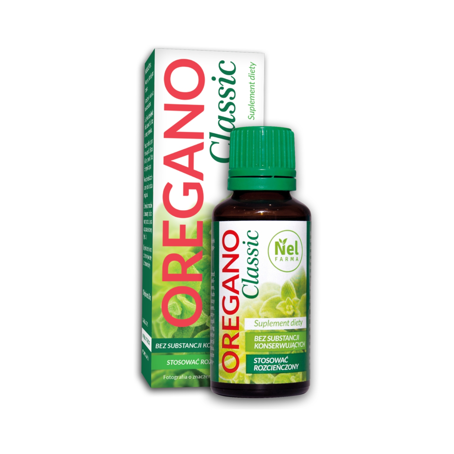 Nelfarma oregano classic, 30 ml (data ważności: 31.07.2026)