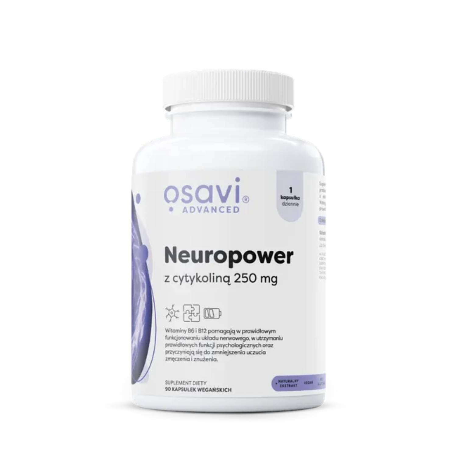 Osavi neuropower z cytykoliną 250 mg, 90 kapsułek