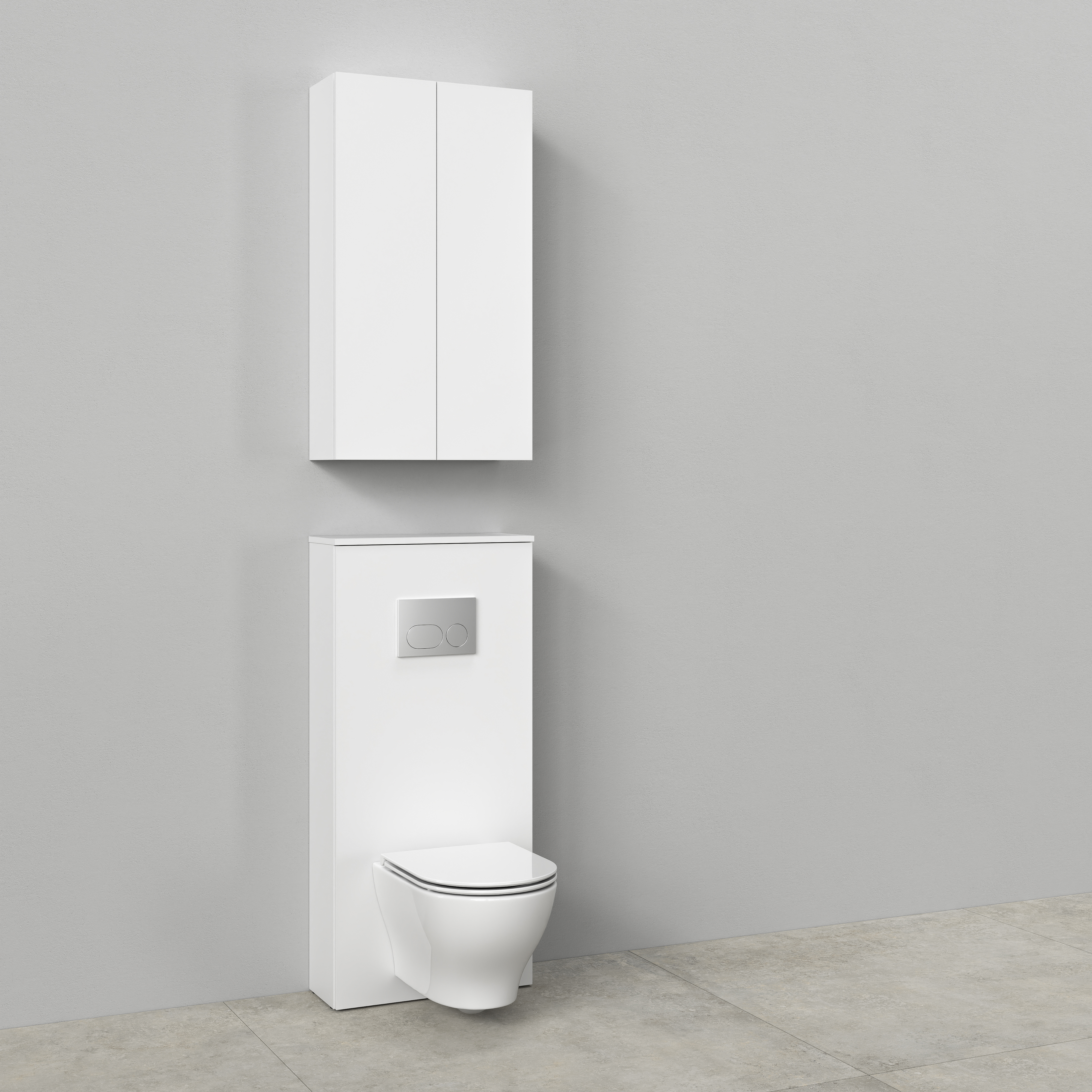 Cersanit Milagros szafka dolna z drzwiami do stelaża 56 cm biały mat S1026-041