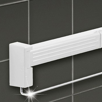 Wenko Butterfly suszarka na pranie ścienna biały 3770013100 - Wysyłka w 24h