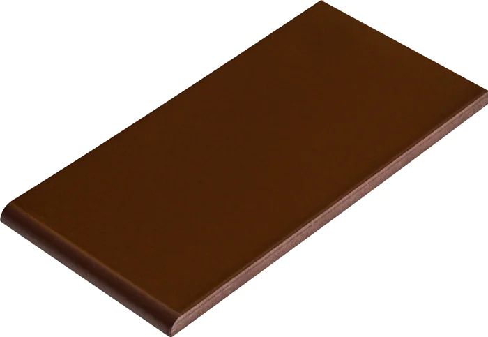 Cerrad Glazed płytka parapetowa 24,5x13,5 cm brązowa