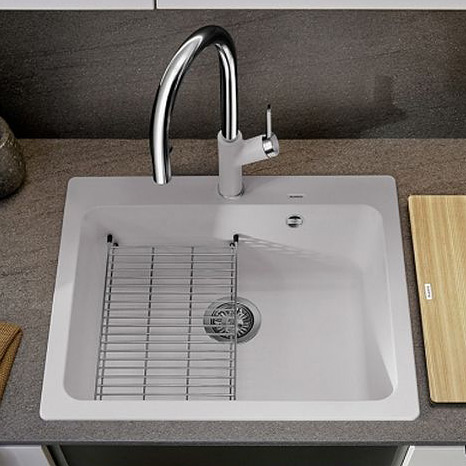Blanco Naya 6 zlewozmywak 61,5x51 cm z Silgranit PuraDur czarny 525941