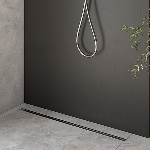 Oltens Langan Slim odpływ prysznicowy liniowy 70 cm chrom/stal nierdzewna 30010100