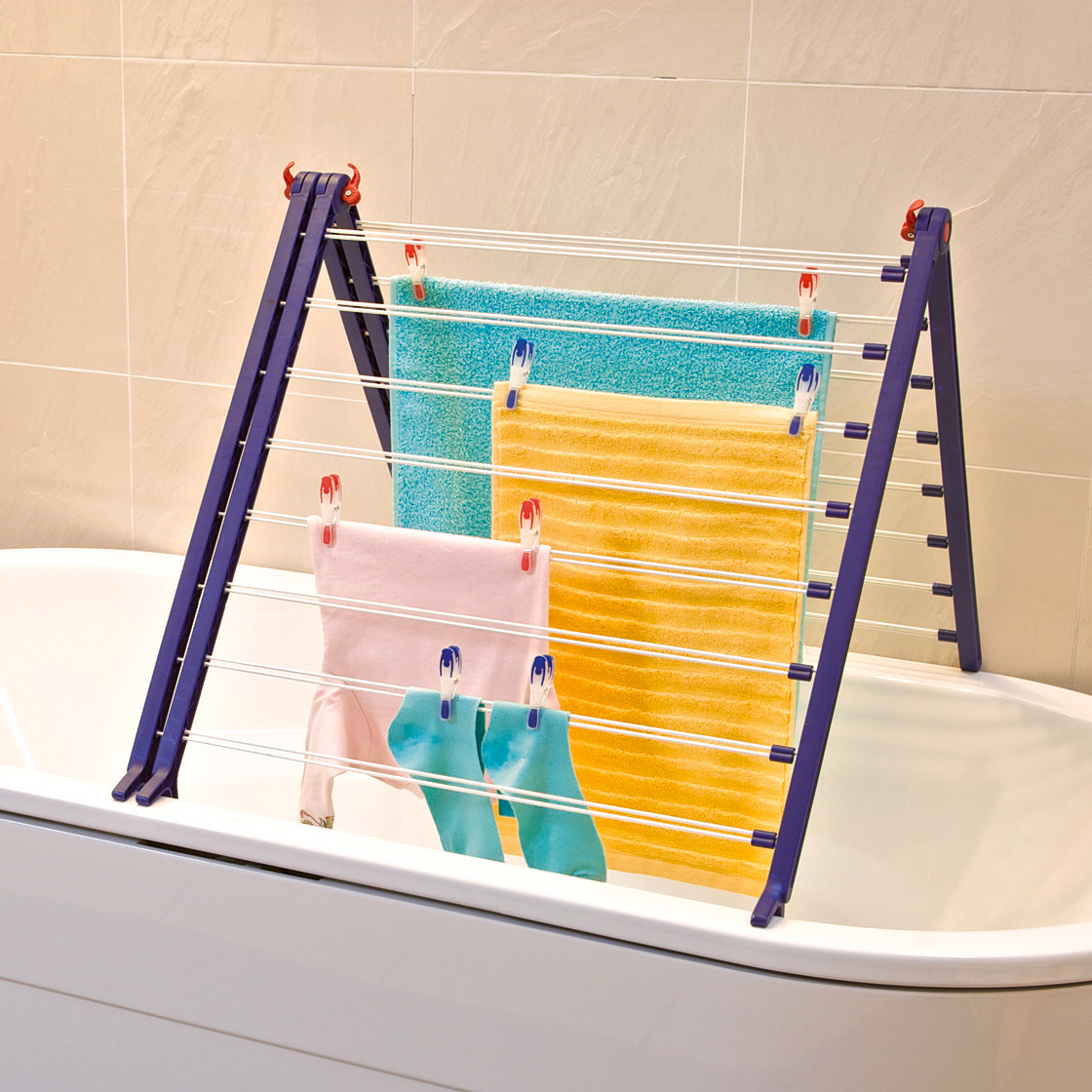 Leifheit Pegasus Bath suszarka na pranie nawannowa 81702 - Wysyłka w 24h