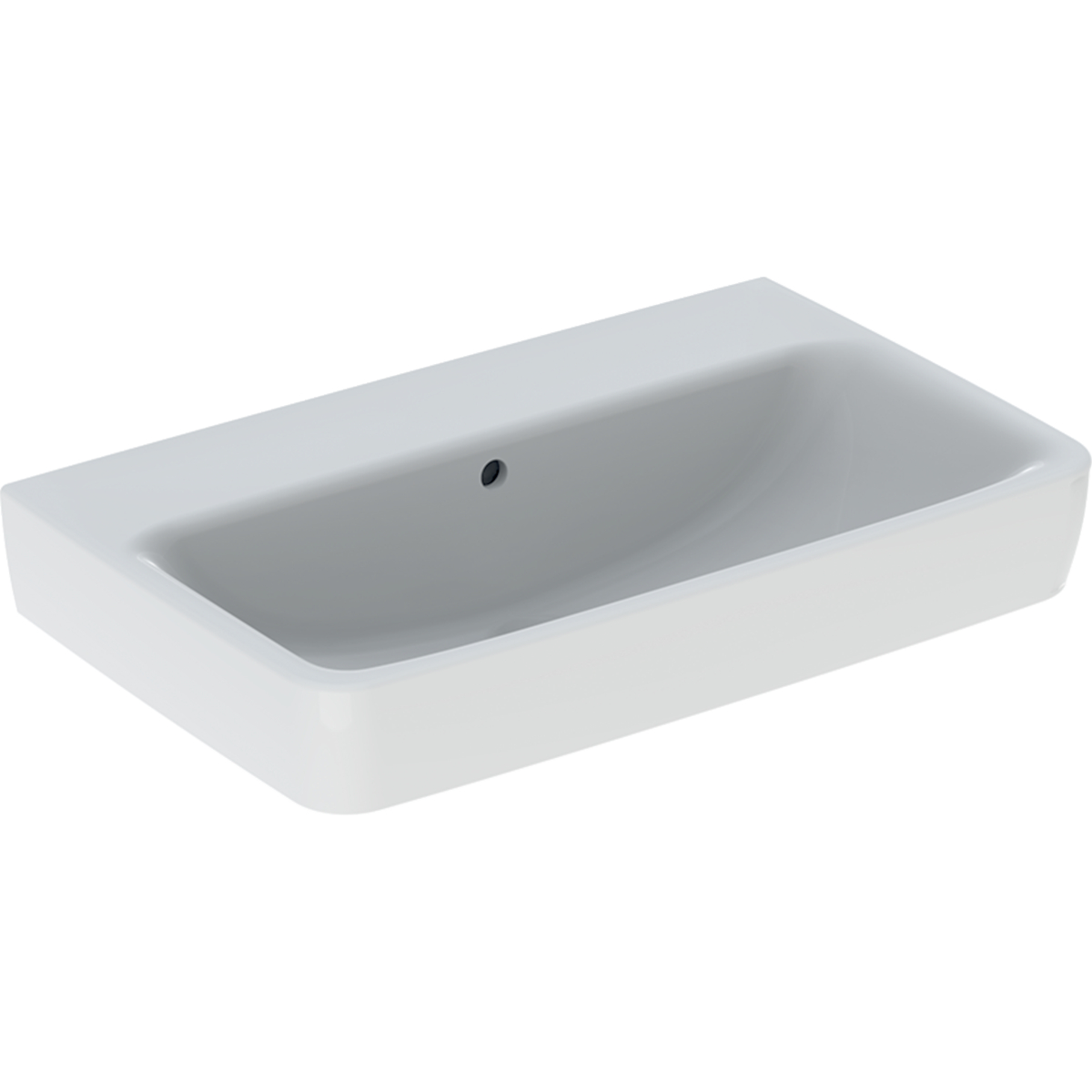 Geberit Selnova Compact umywalka 65x40 cm prostokątna ścienna-nablatowa biała 501.892.00.7 - Wysyłka w 24h