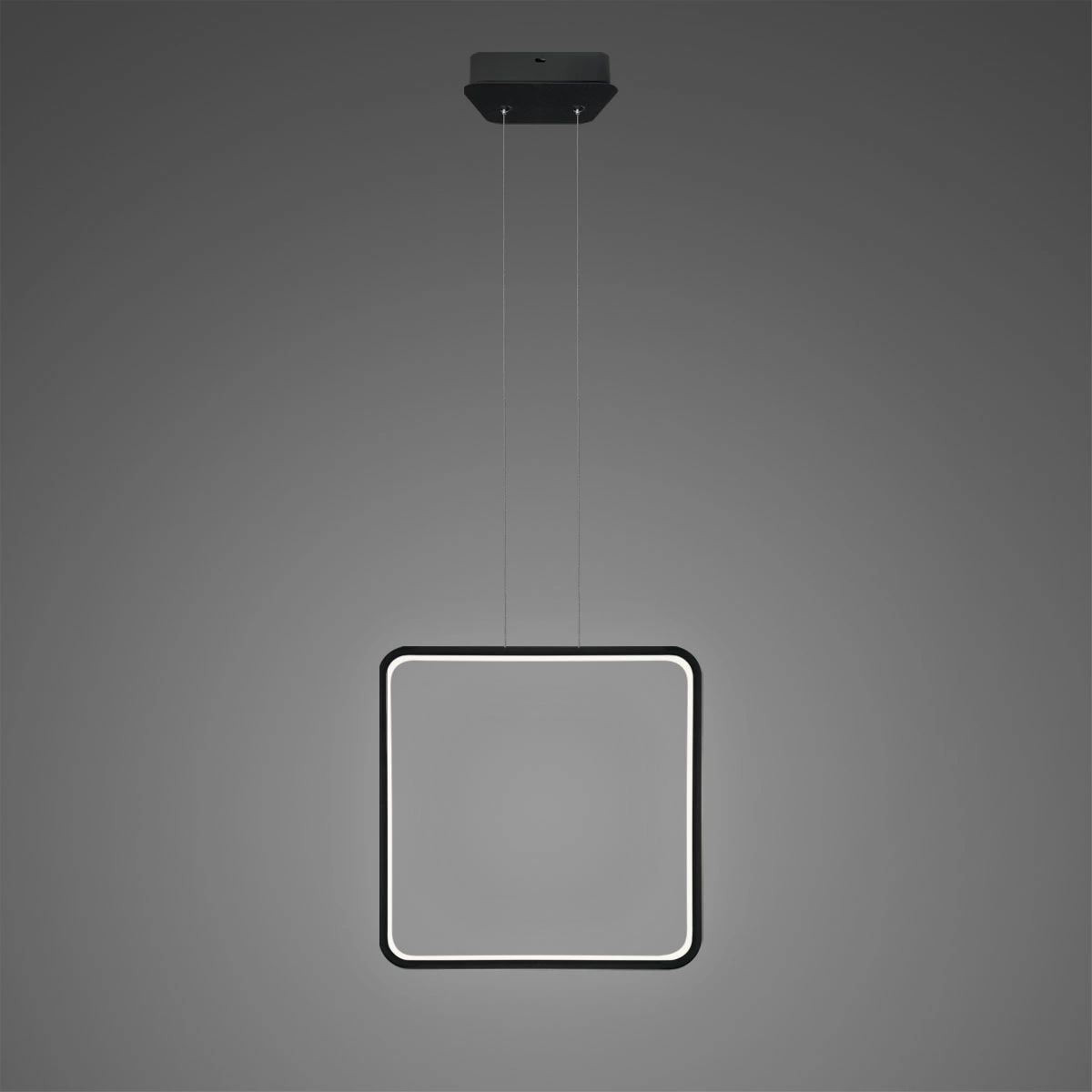 Altavola Design Ledowe Kwadraty lampa wisząca ściemnialna 19W czarny LA079/X_40_in_4k_black_dimm