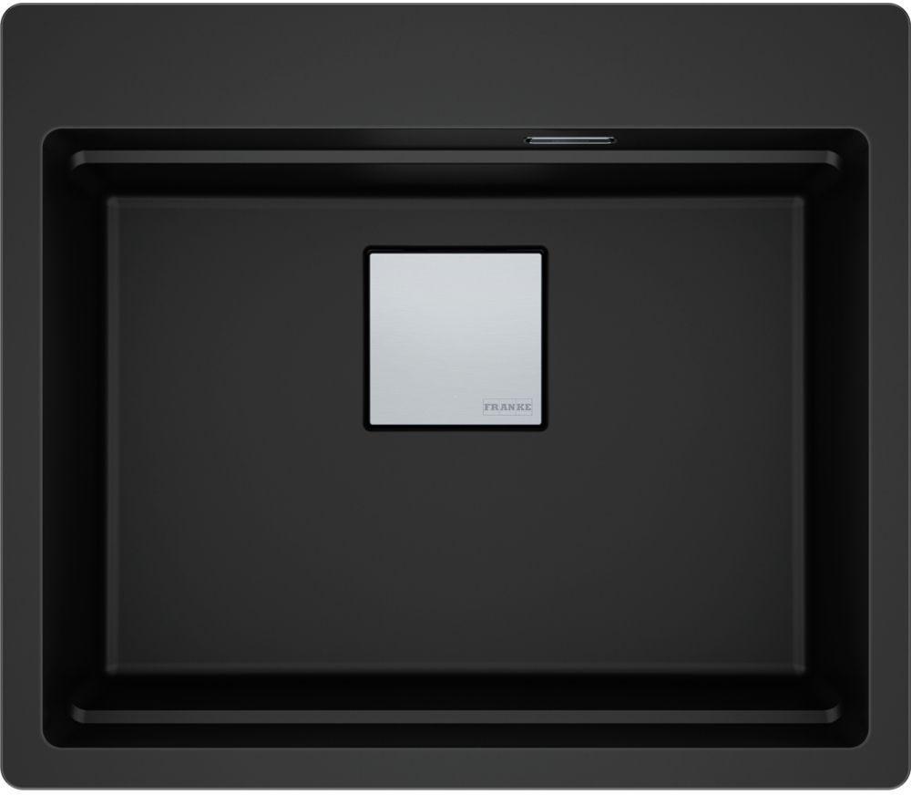 Franke Kanon KNG PRO 610-53 FTL zlewozmywak granitowy 59x51 cm czarny mat 114.0749.631