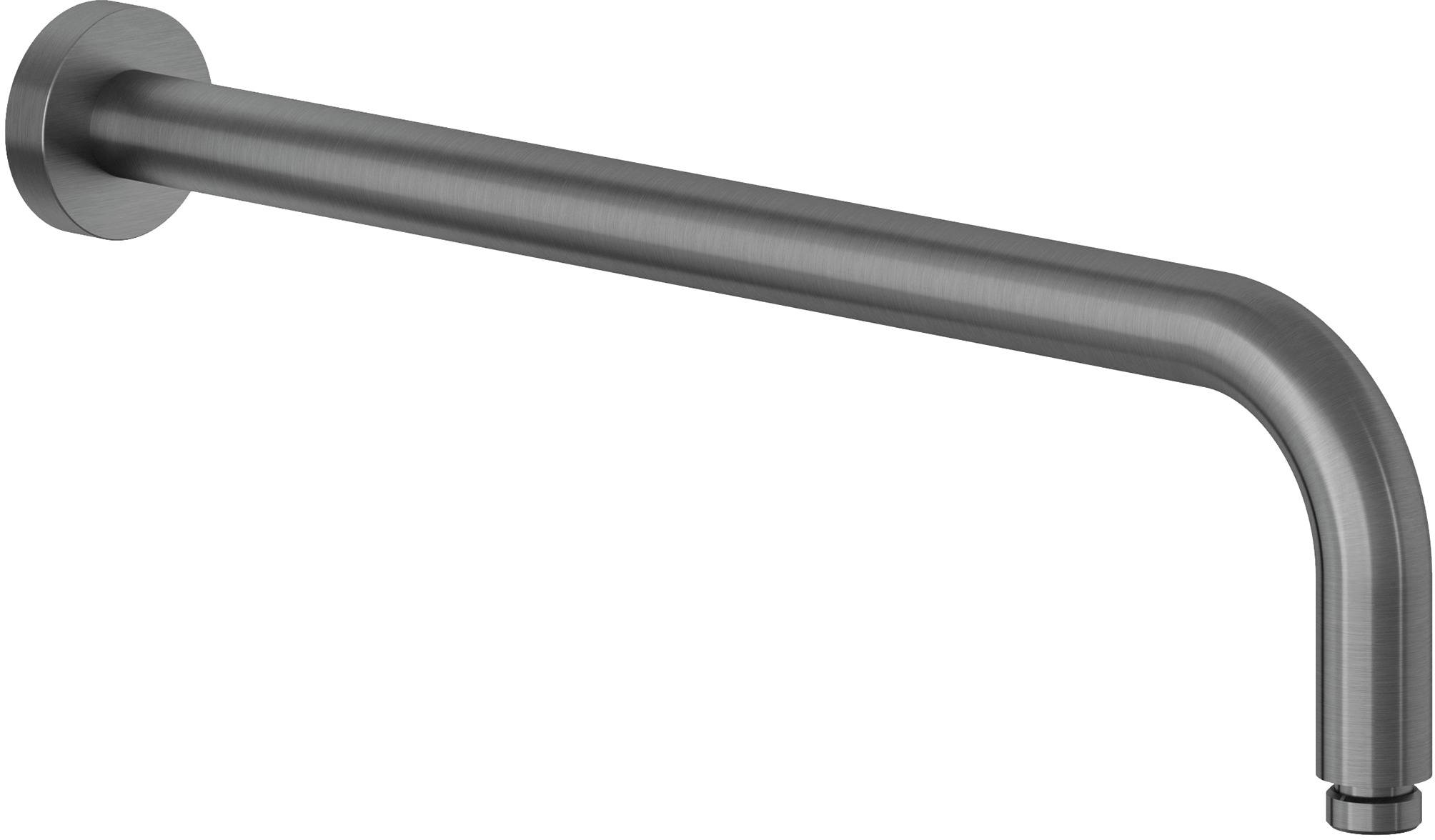 Kludi A-QA ramię prysznicowe 40 cm ścienne czarny szczotkowany 66514N2-00 - Wysyłka w 24h