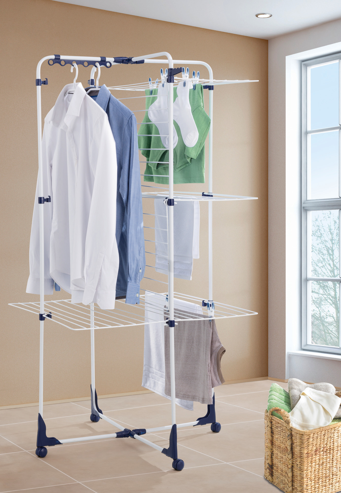 Leifheit Classic Tower 340 suszarka na pranie stojąca wieża 81455