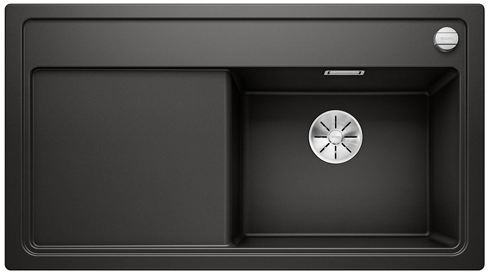 Blanco Zenar 5 S-F zlewozmywak 90,3x49,8 cm z Silgranit PuraDur prawy czarny 526049 - Wysyłka w 24h