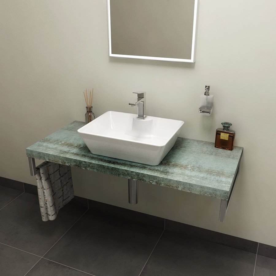 Sapho Avice blat 80 cm podumywalkowy aquamarine AV086