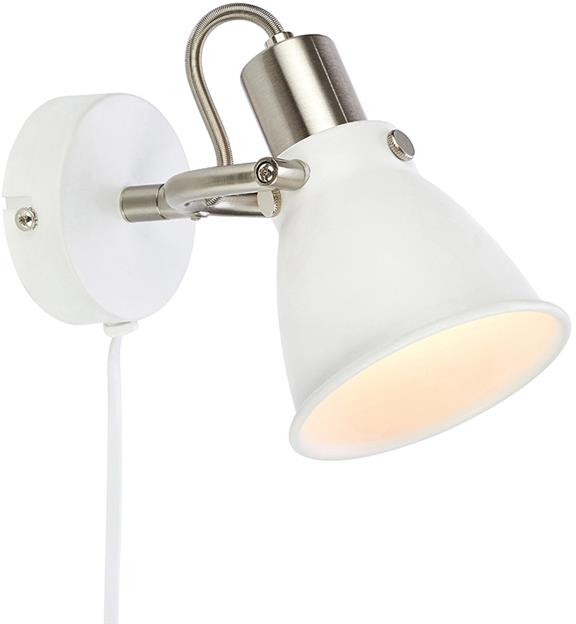 Markslöjd Alton kinkiet 1x40W biały 107857