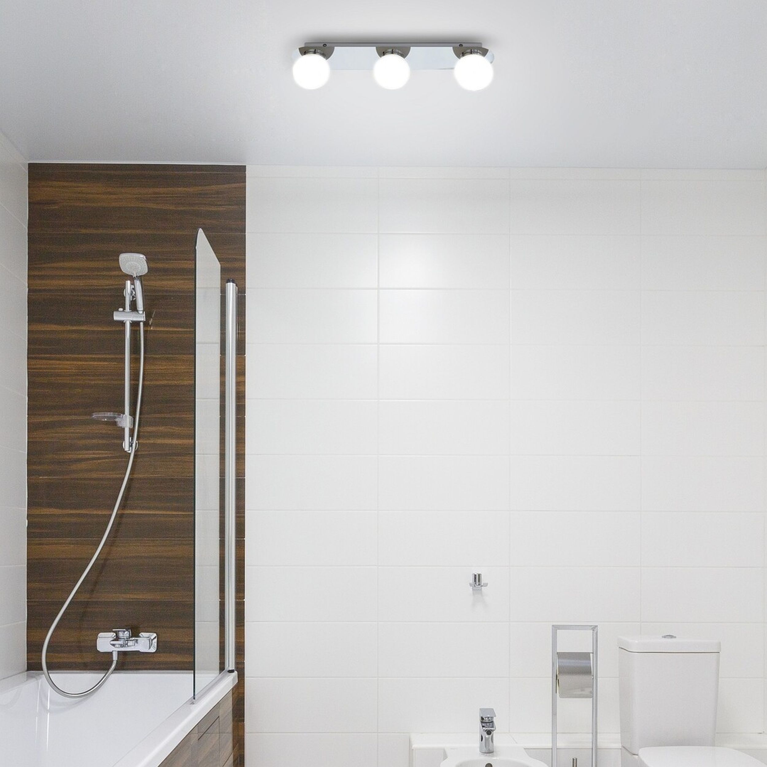 Rabalux Becca lampa podsufitowa 3x28W chrom/biały 2112