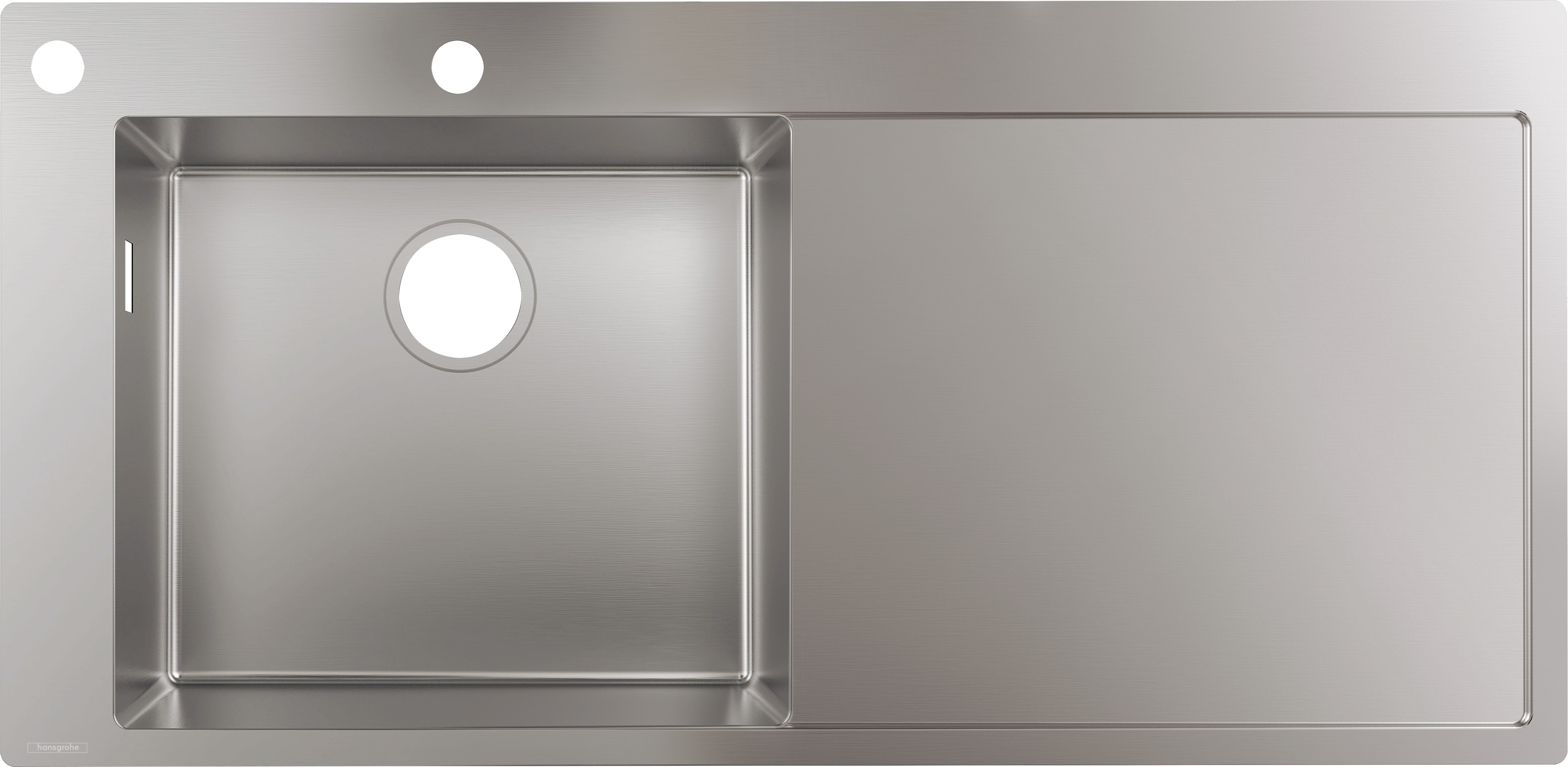Hansgrohe S 71 zlewozmywak stalowy 104,5x51 cm 43332800
