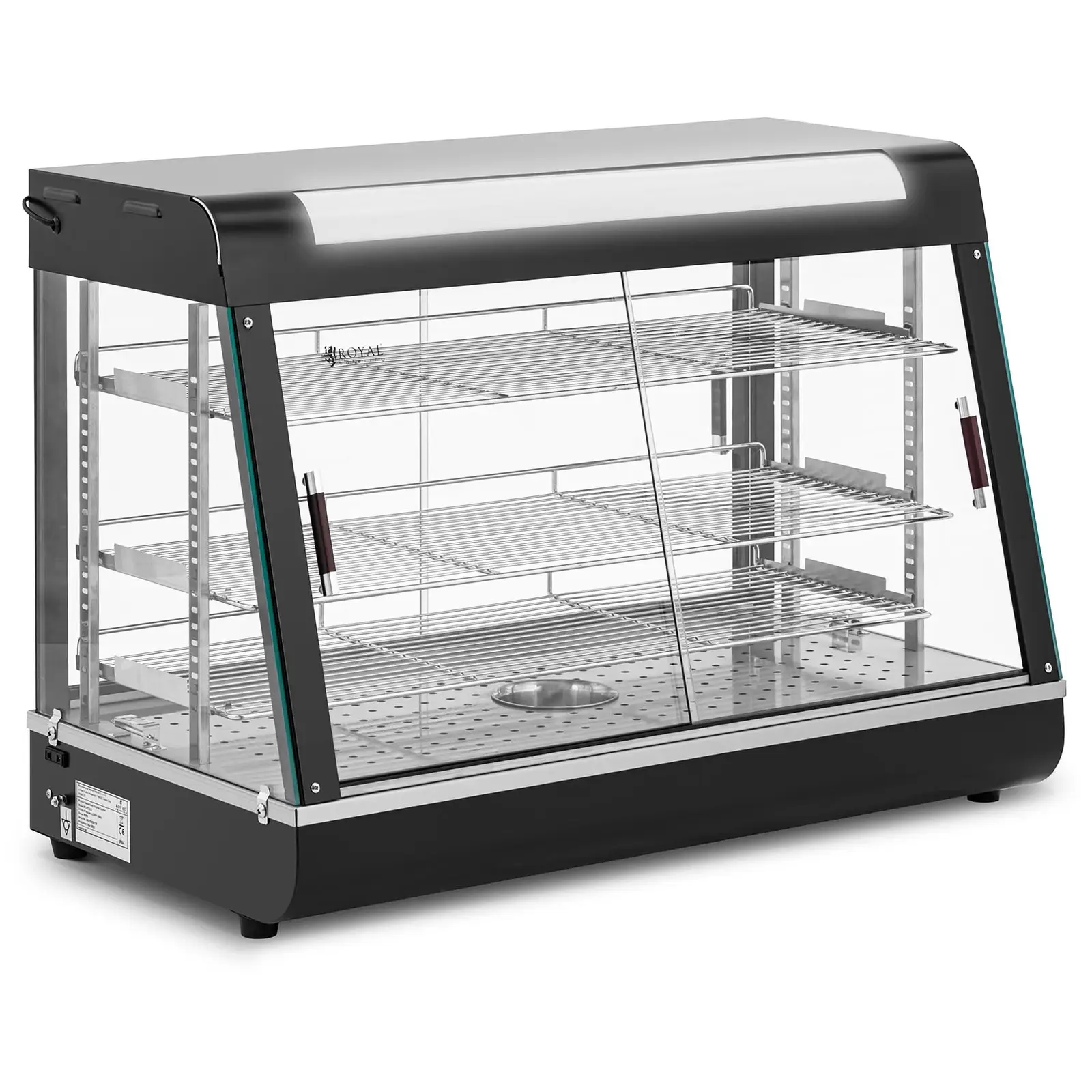 Witryna grzewcza ekspozycyjna z nawilżaniem 1600W | 10011860
