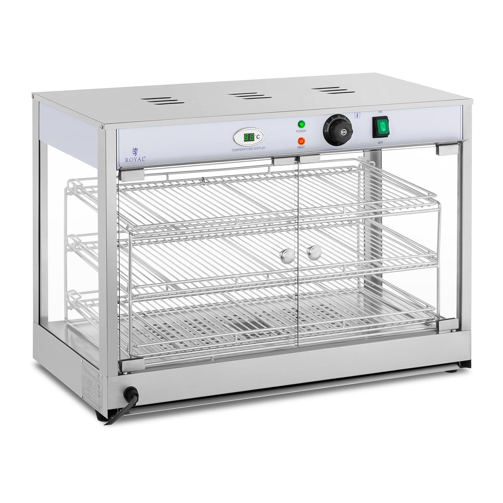 Witryna grzewcza ekspozycyjna z nawilżaniem 1200W | 10011180