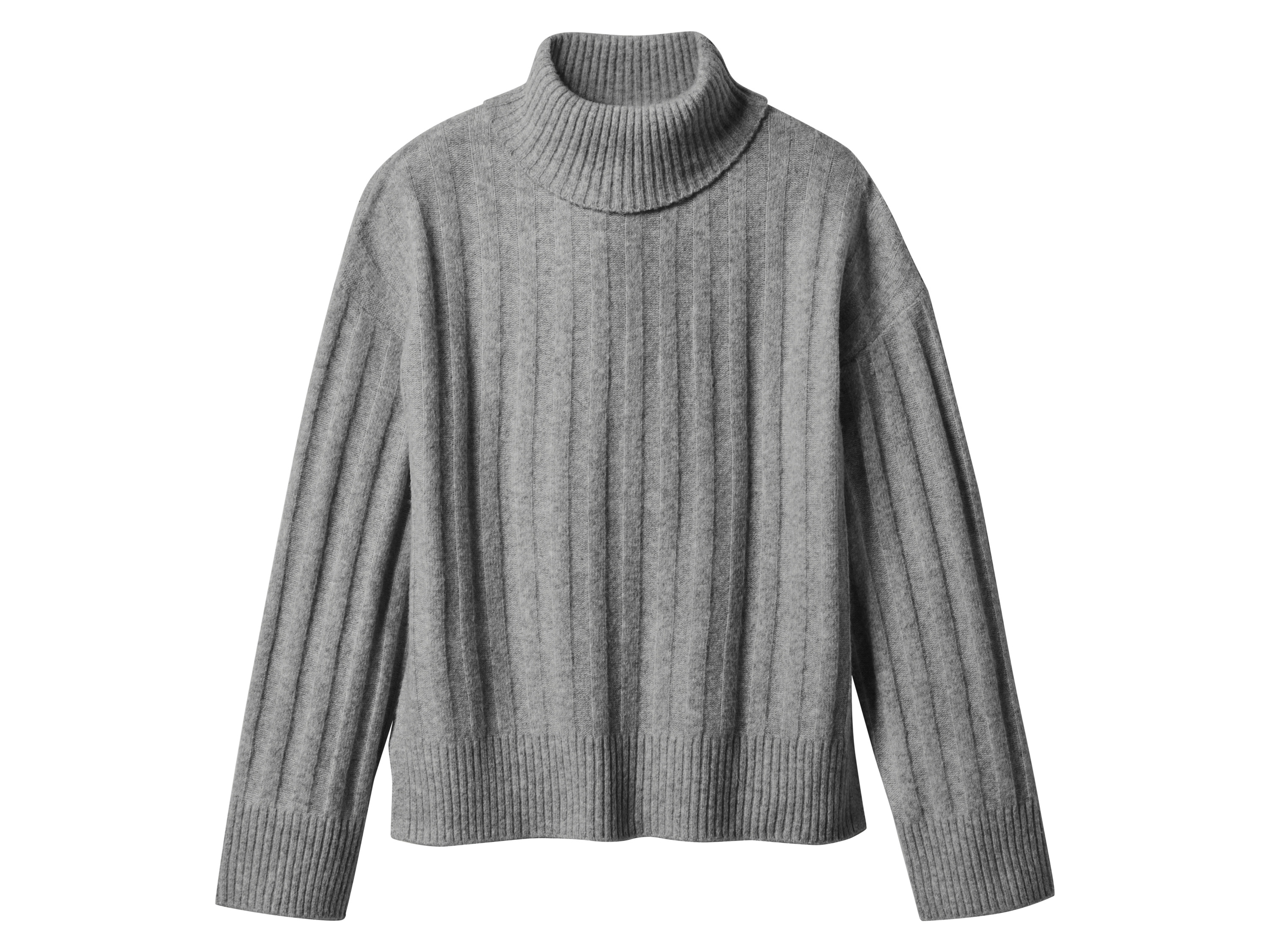 esmara Sweter dzianinowy damski Szary, M 40/42