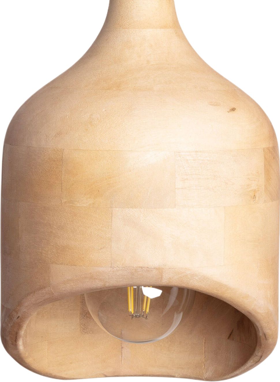Darmowa Dostawa - Lampa wisząca 1x40 W drewno Abruzzo Fagioli ABRLWMAN1