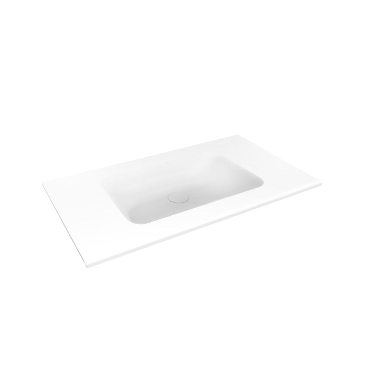 Darmowa Dostawa - Umywalka 80.2x46 cm prostokątna meblowa biała Oltens Kalla 40210900