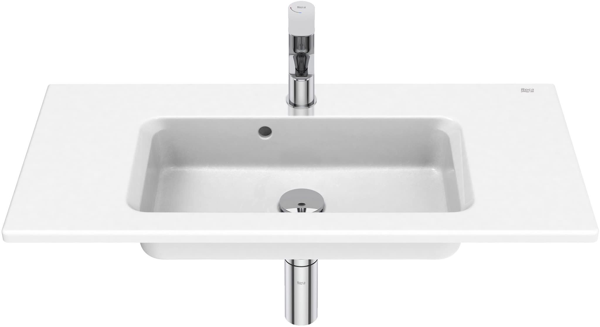 Darmowa Dostawa - Umywalka 80.5x38 cm prostokątna meblowa biała Roca Gap Pro A3279AA000