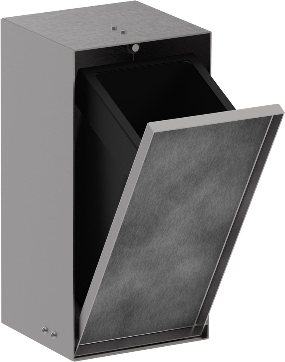 Darmowa Dostawa - Kosz na śmieci 2.5 l stal Hansgrohe XtraStoris Rock 56063800