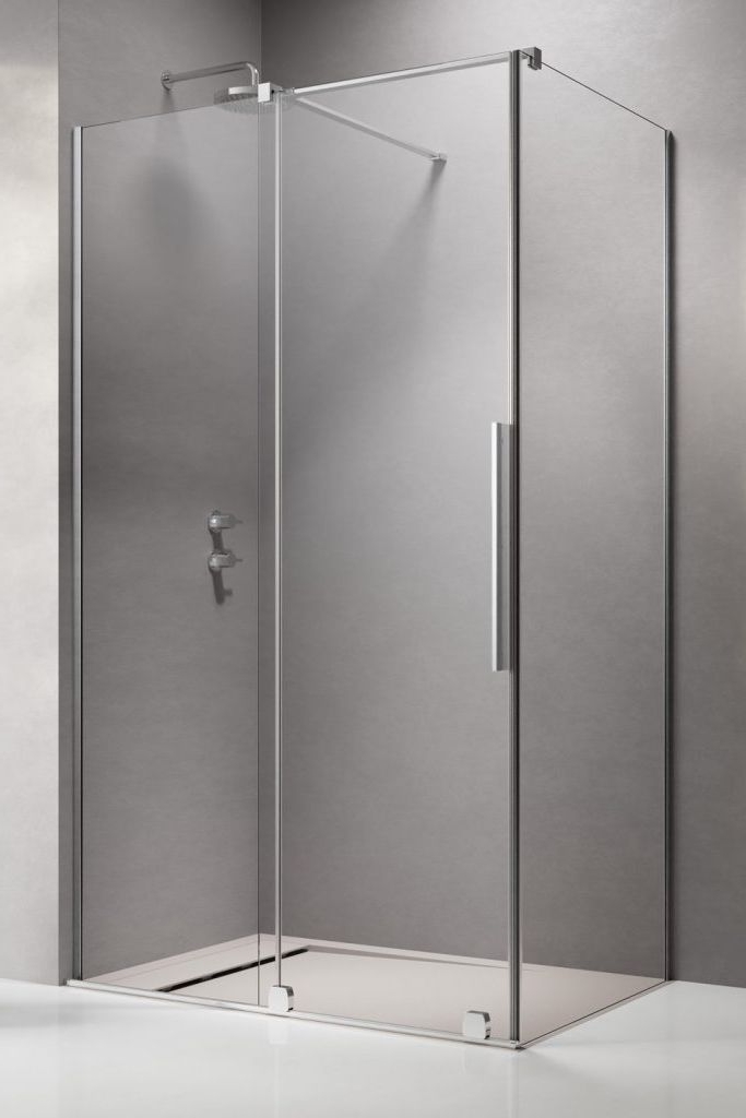 Darmowa Dostawa - Drzwi prysznicowe 77.2 cm rozsuwane chrom połysk/szkło przezroczyste Radaway Furo KDJ 101047720101L