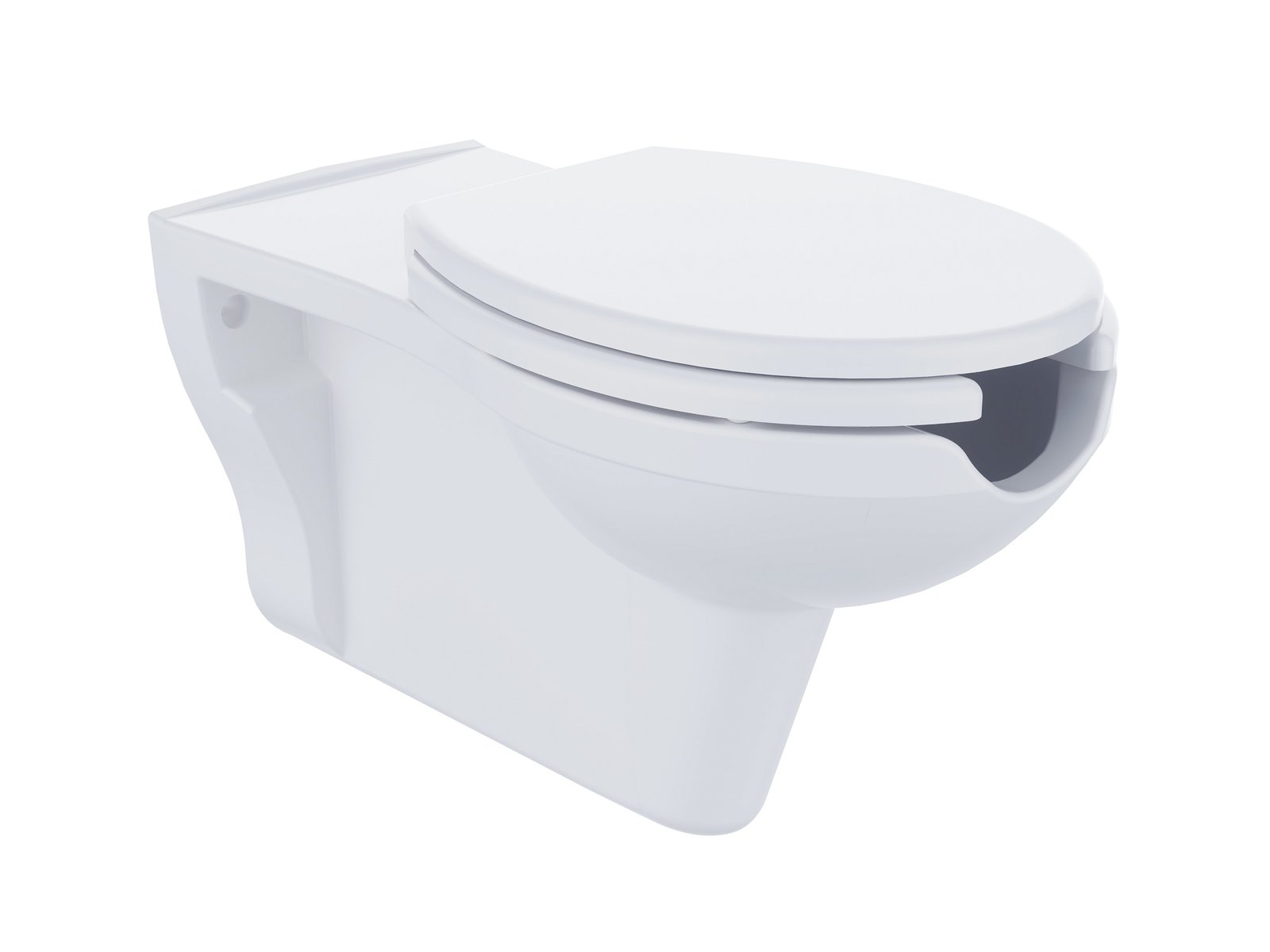 Darmowa Dostawa - Miska WC z deską wolnoopadającą wisząca bez kołnierza dla niepełnosprawnych biały połysk Ravak Safe X01930