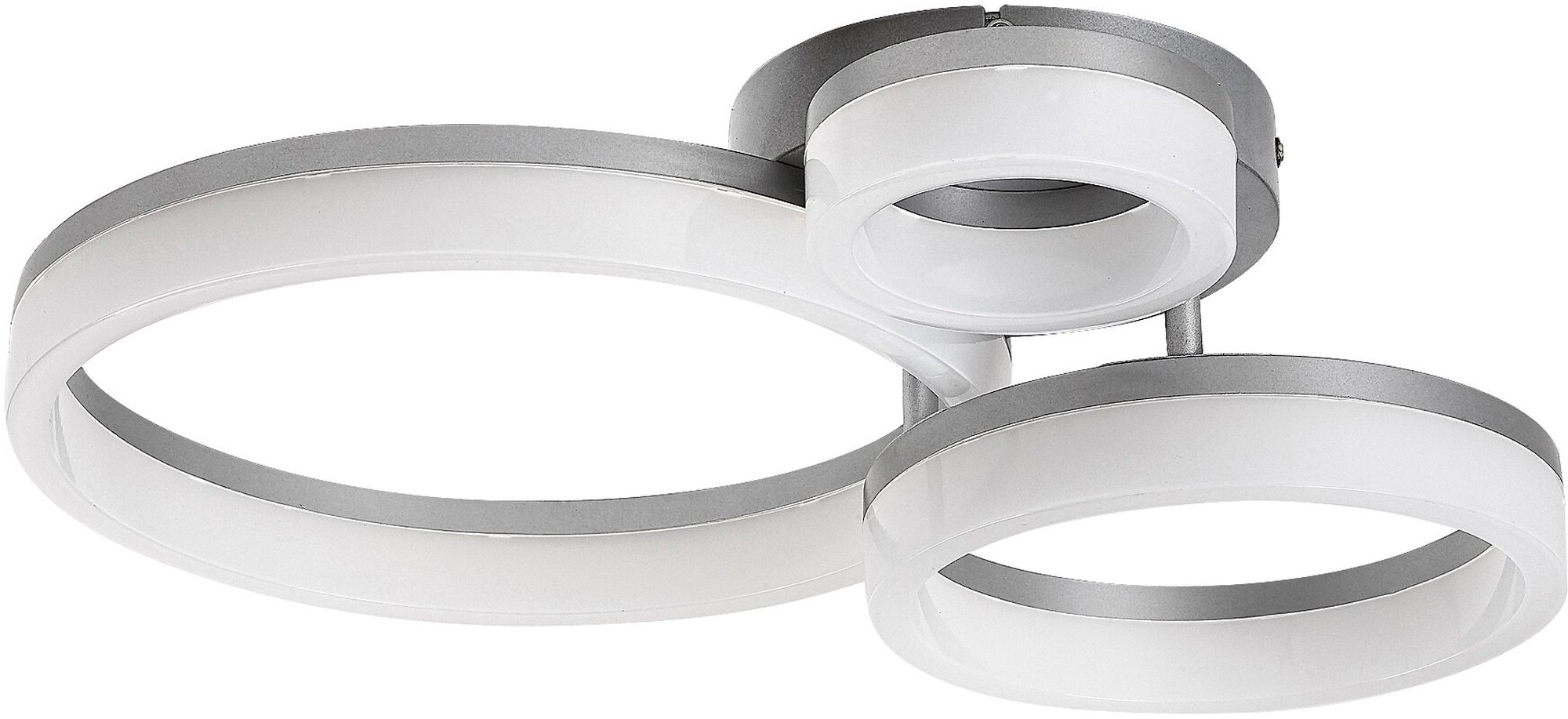 Darmowa Dostawa - Lampa podsufitowa 3x24 W biała-chrom Rabalux Amilia 71387