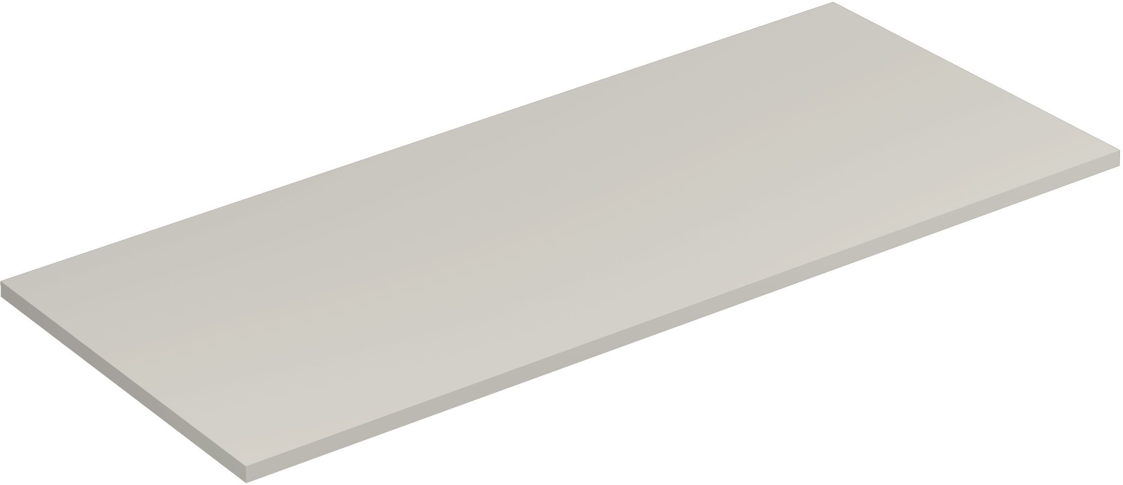 Darmowa Dostawa - Blat naszafkowy 120x50 cm szary Kludi Icos 50T120O2