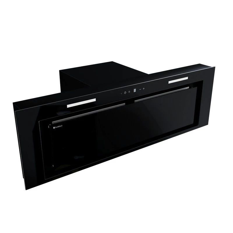 Darmowa Dostawa - Okap kuchenny 90 cm podszafkowy czarny Globalo Design Materi MATERI902BLACK