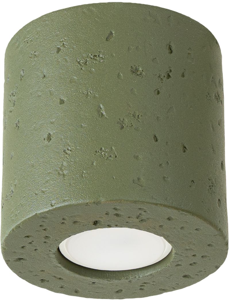 Darmowa Dostawa - Lampa podsufitowa 1x10 W zielona Sollux Lighting Orbis SL1841