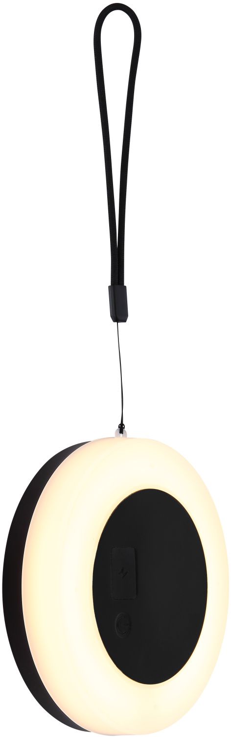 Darmowa Dostawa - Lampa solarna wisząca 1x3 W czarny Globo Lighting Solar 36818