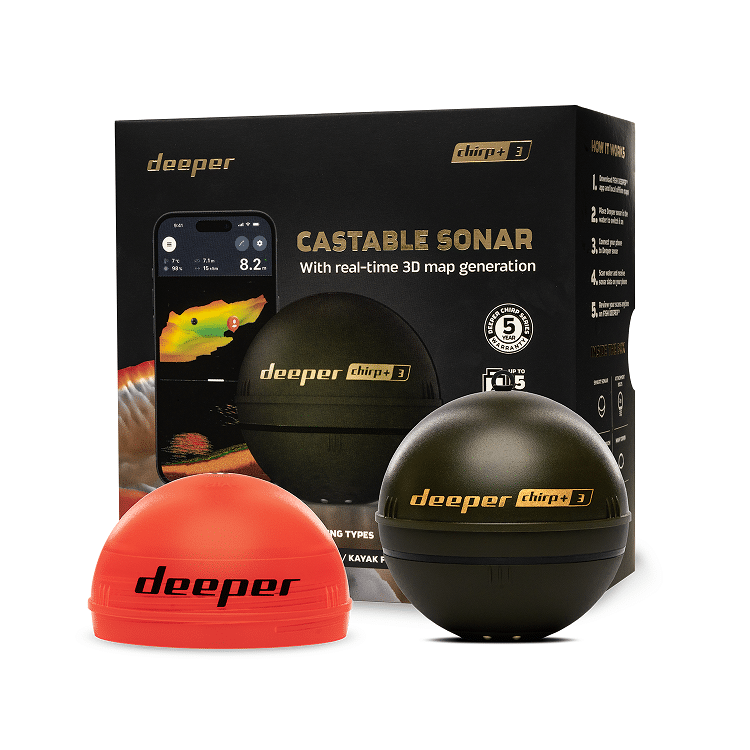 Deeper Echosonda Sonar CHIRP+3
