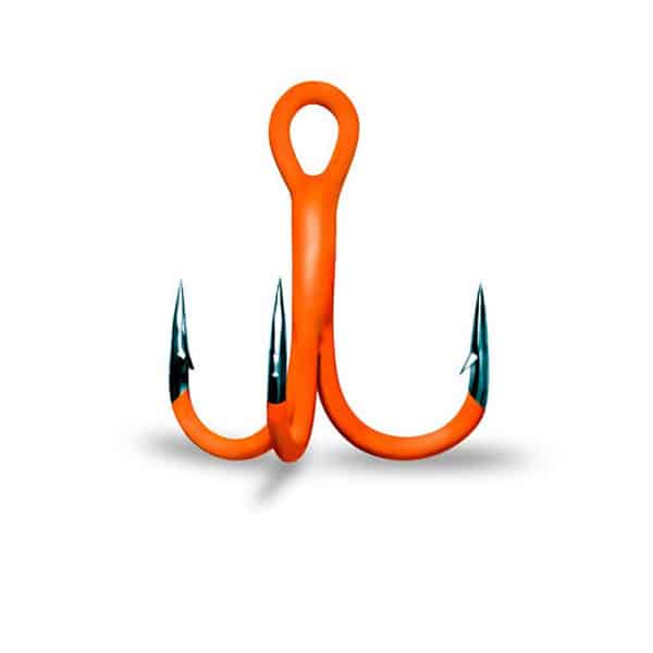 Gurza Kotwica Round Treble ST-36 UV Orange #2/0