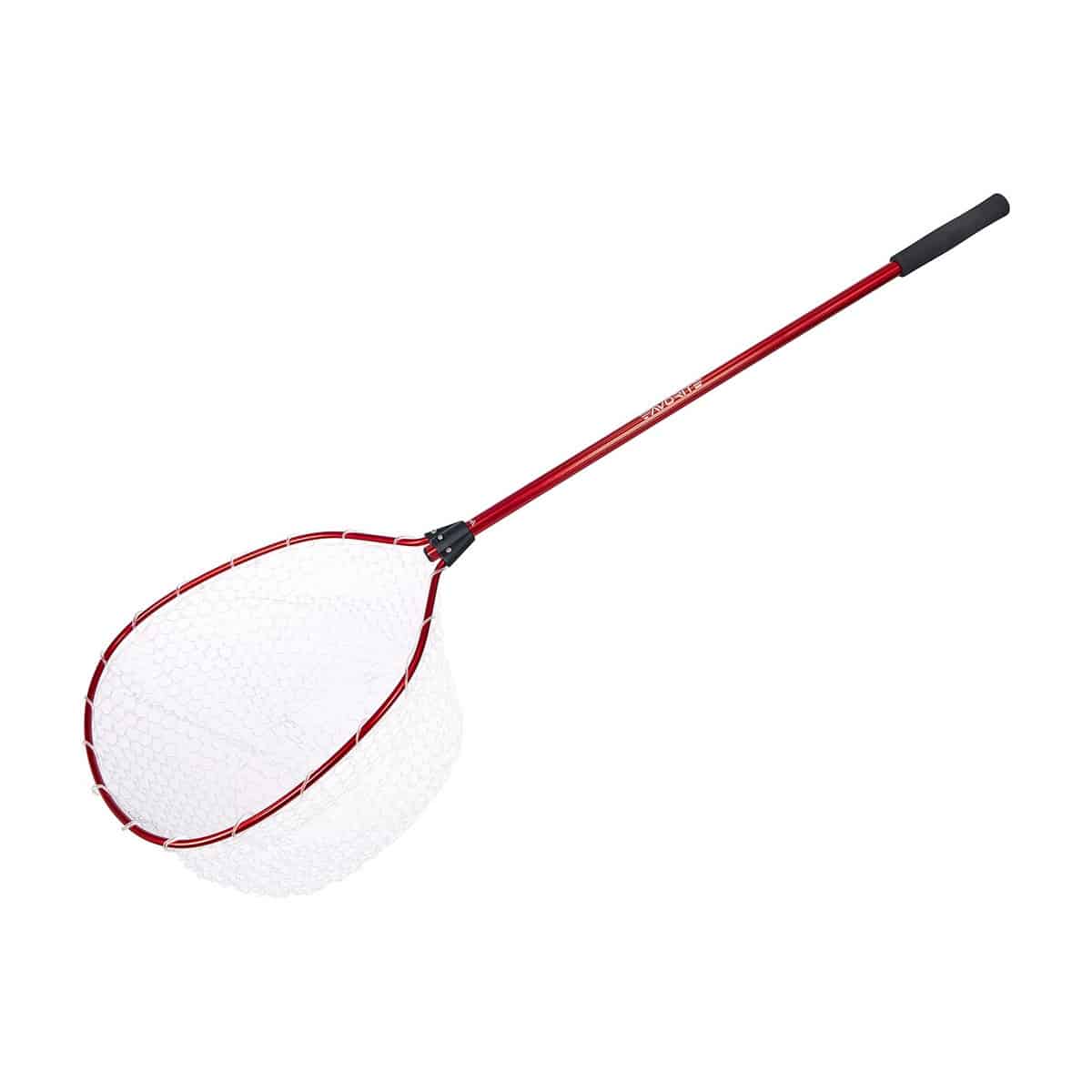 Favorite Podbierak z silikonową siatką Arena Red 145cm