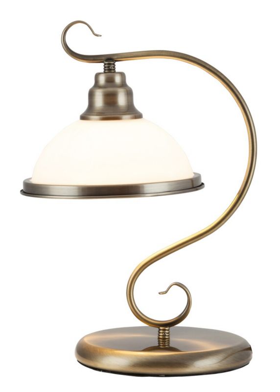 Lampa stołowa Rabalux Elisett brąz 1 x E27 x 60W IP20 wym: 39 x 25 x 25 cm metal - 1 szt.