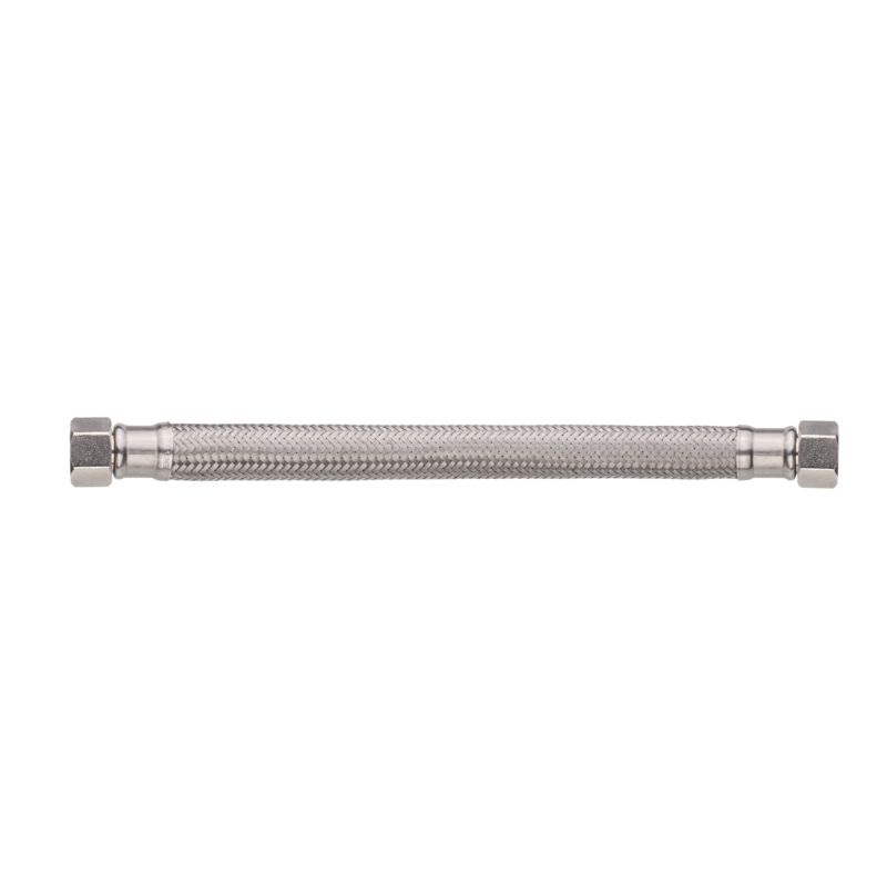Wąż Wężyk Przyłączeniowy do Wody GW/GW 1/2" x 1/2" 30 cm Stalowy INVENA 1 szt.
