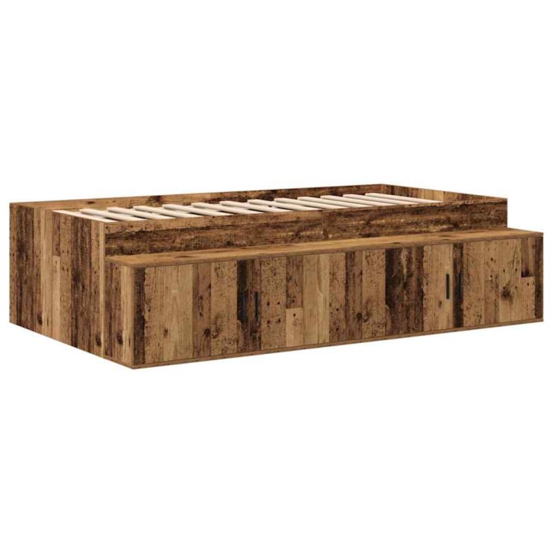 Rama łóżka WaszeMeble 80x200 cm Stare drewno WM-3335219 1 szt.
